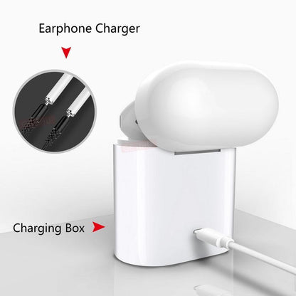 Cordless Bluetooth In-Ear Headphones with Microphone