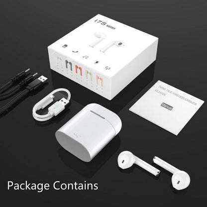 Cordless Bluetooth In-Ear Headphones with Microphone