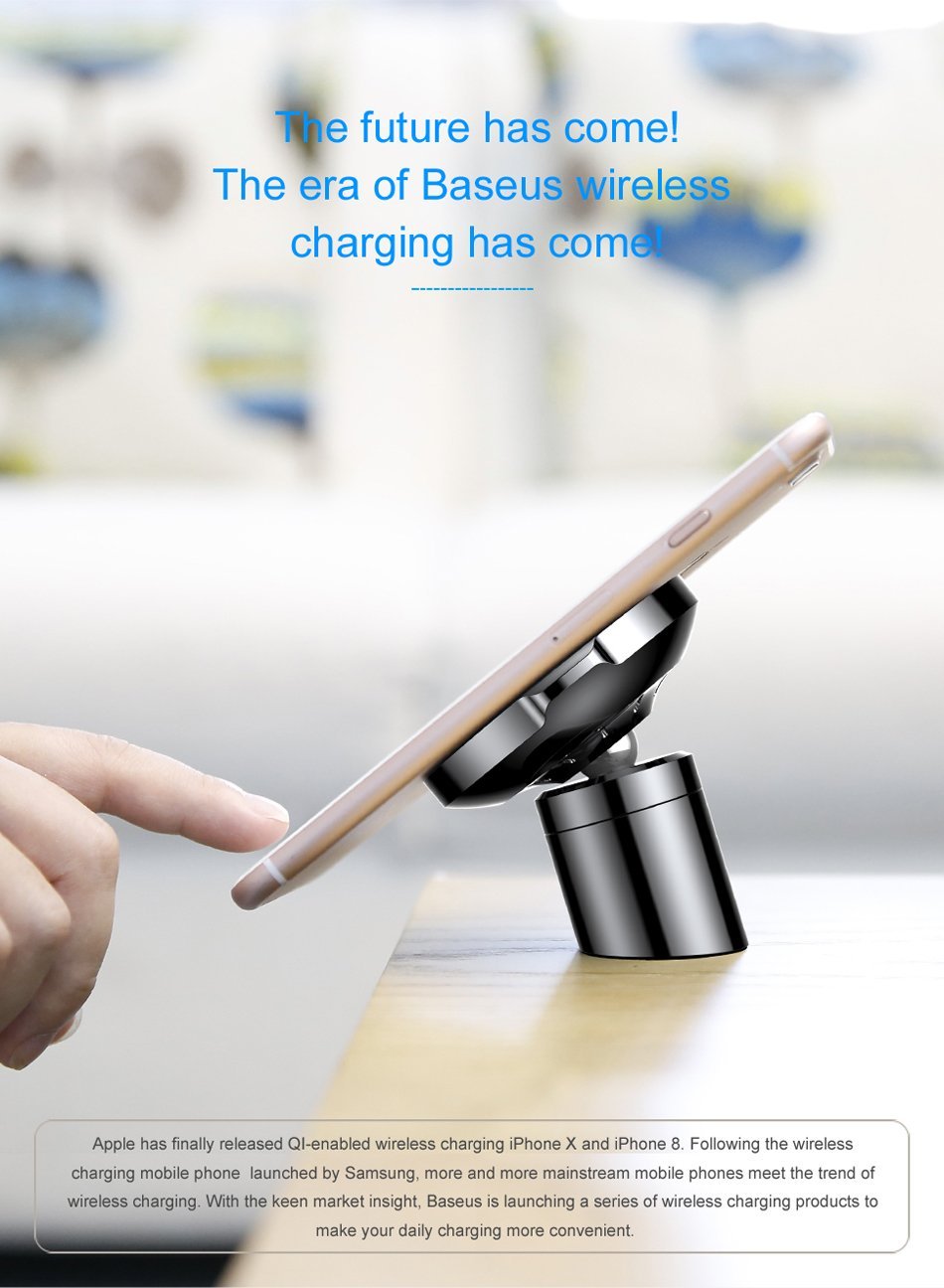 Compact Fast Wireless Charging Holder