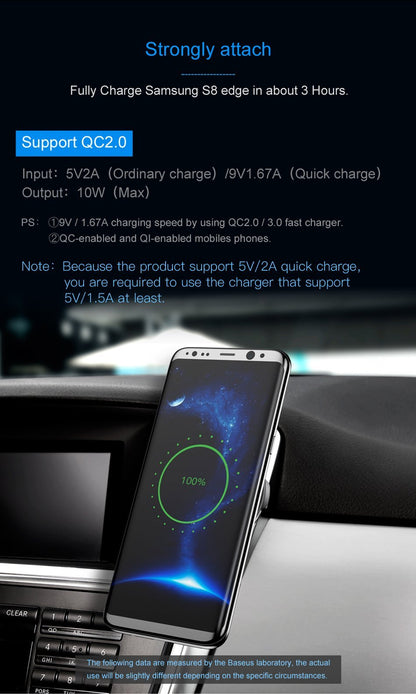 Compact Fast Wireless Charging Holder