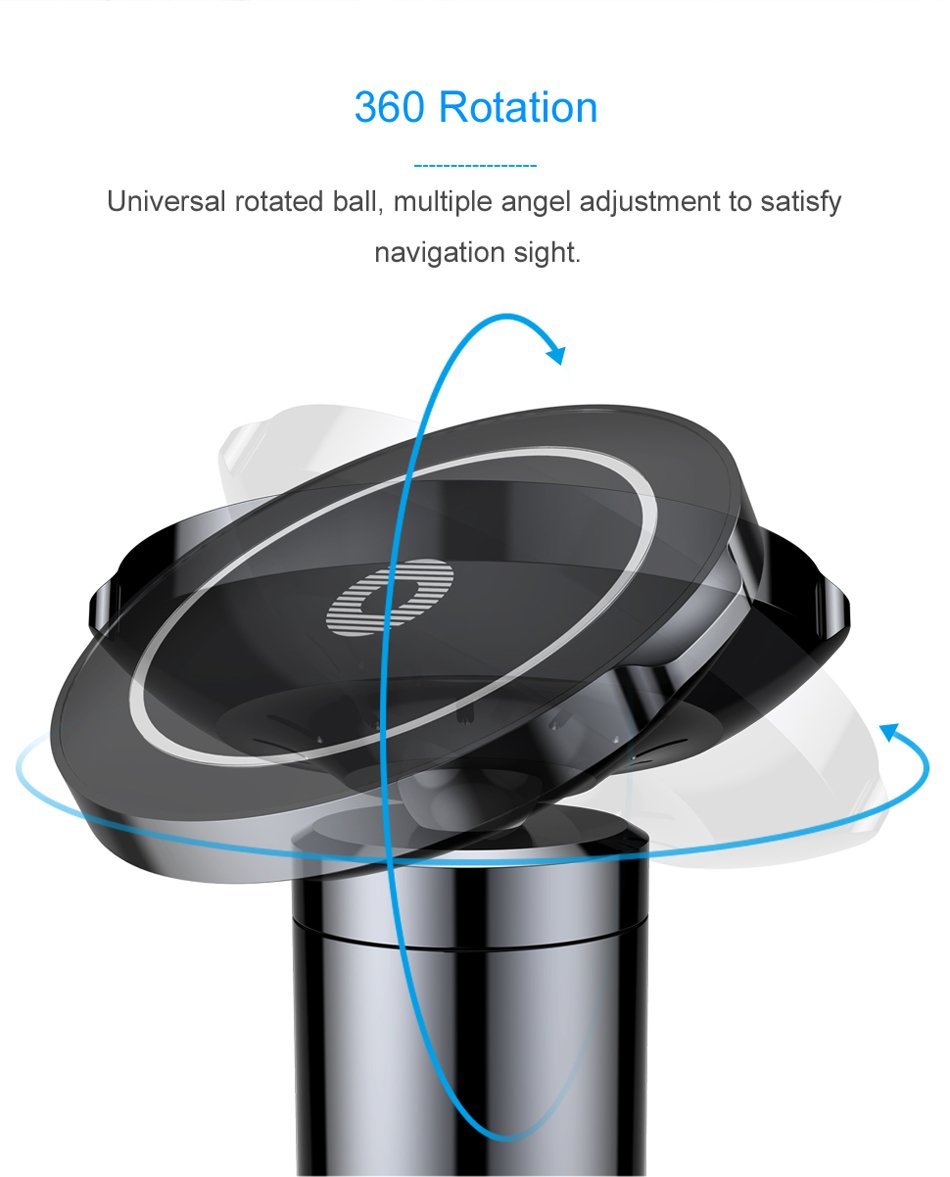 Compact Fast Wireless Charging Holder
