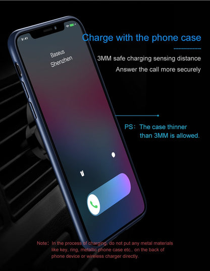 Compact Fast Wireless Charging Holder