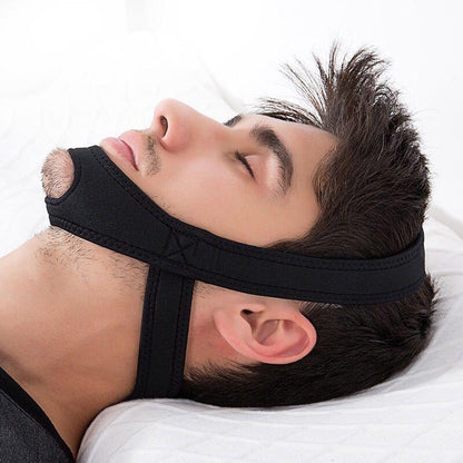Snore Reducing Chin Strap Sleep Solution Belt