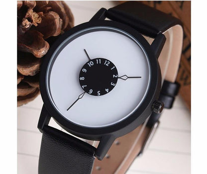 Elegant Real Leather Ladies Fashion Watch