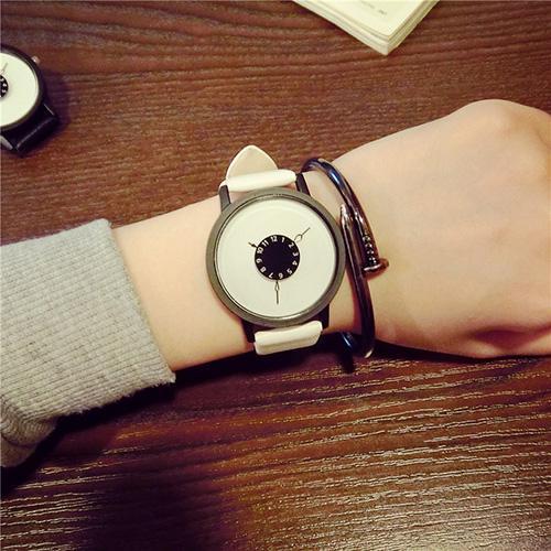 Elegant Real Leather Ladies Fashion Watch - Luxicro