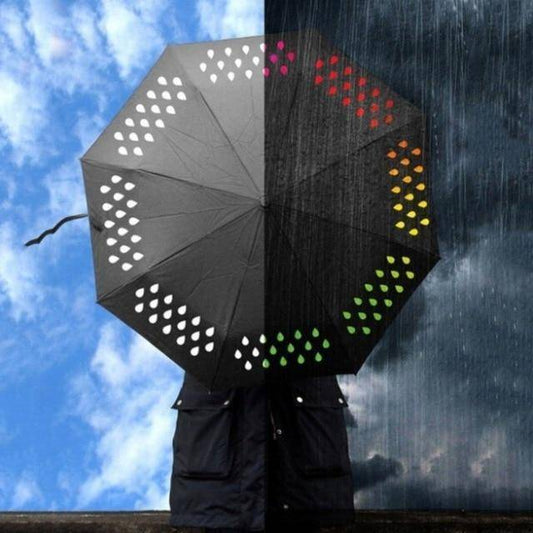 Compact Windproof 3 Fold Rain Umbrella - Luxicro