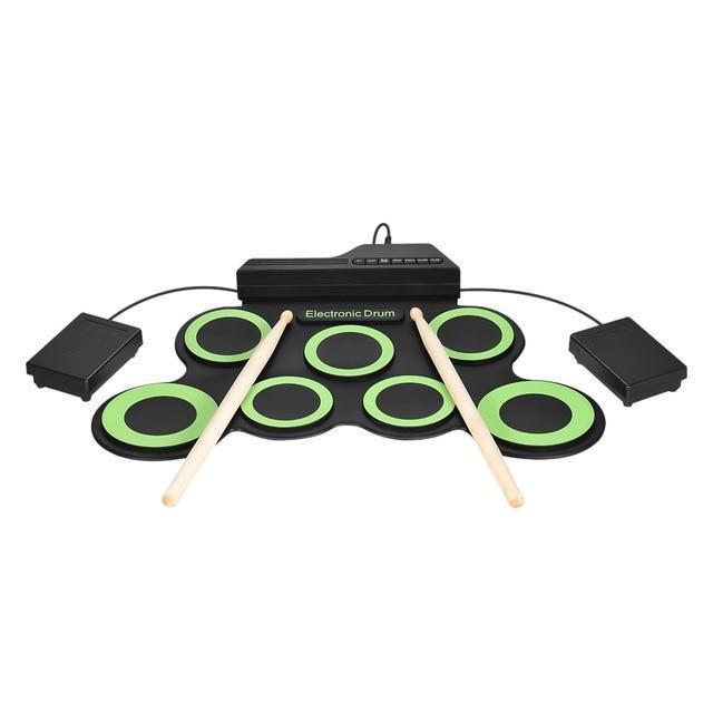 Compact Starter Drum Set Package - Luxicro