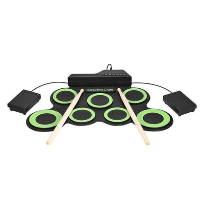 Compact Starter Drum Set Package - Luxicro