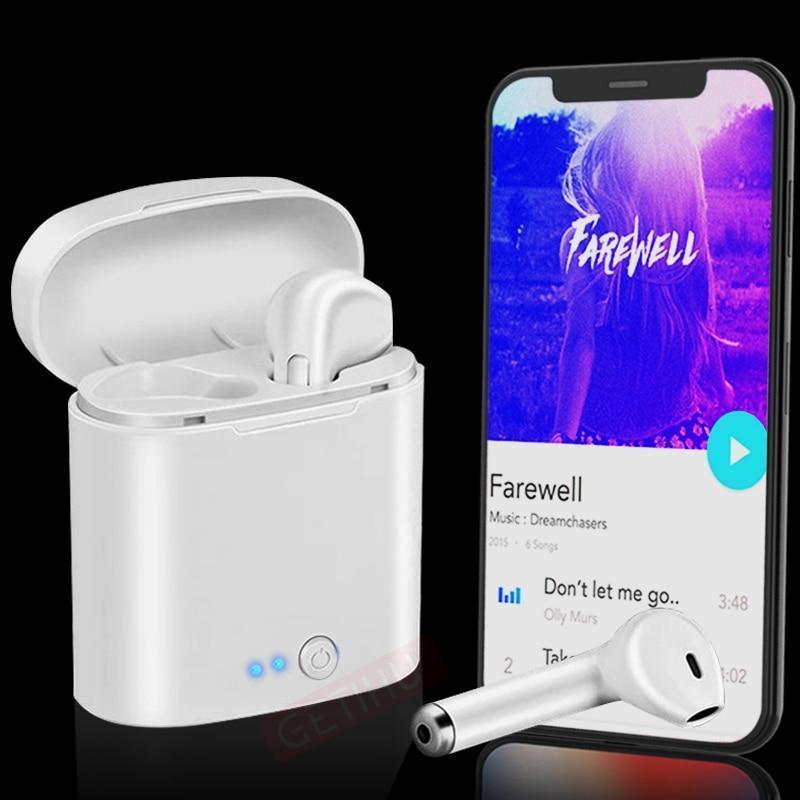 Cordless Bluetooth In-Ear Headphones with Microphone