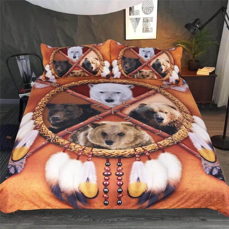 Vibrant Wild 3D Pattern Bedding Set