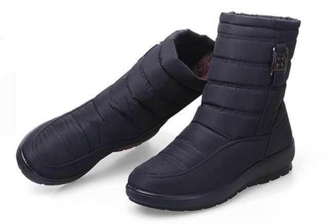Warm Waterproof Women's Rain Boots