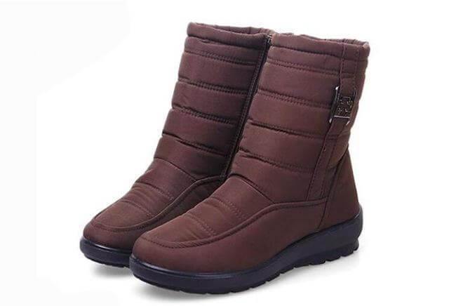 Warm Waterproof Women's Rain Boots