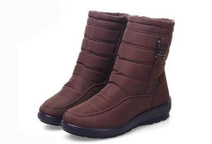 Warm Waterproof Women's Rain Boots