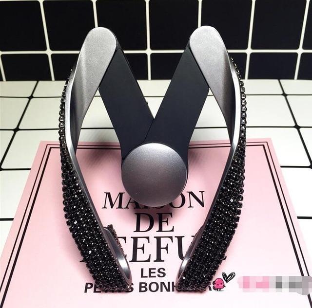 Glittering Crystal Car Phone Mount - Luxicro