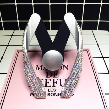 Glittering Crystal Car Phone Mount