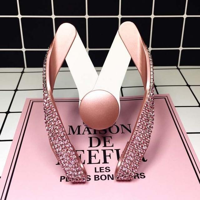 Glittering Crystal Car Phone Mount
