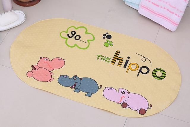 Safe Kids Anti-Slip Bath Mats With Grip Cups
