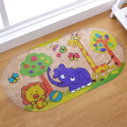 Safe Kids Anti-Slip Bath Mats With Grip Cups