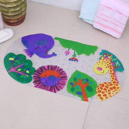 Safe Kids Anti-Slip Bath Mats With Grip Cups
