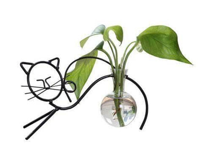 Cute Cat Ceramic Flower Pot