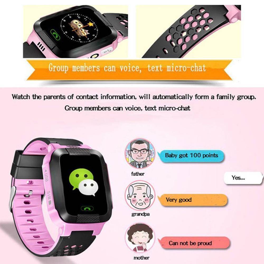 Children's Tracking Smart Watch With Video Cam