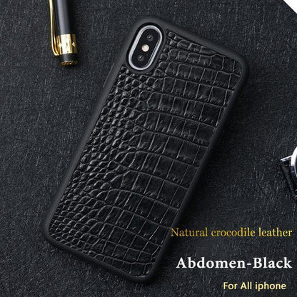 Authentic Luxury Alligator Phone Cover