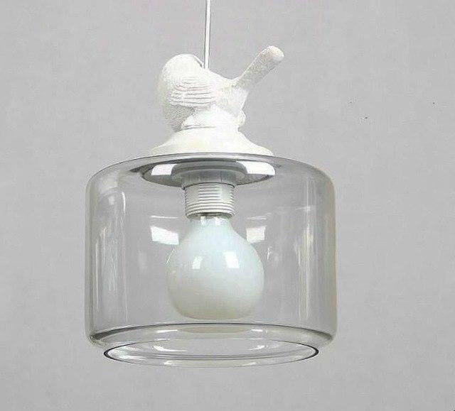 Beautiful Crystal Bird Hanging Lamp Fixture