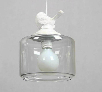 Beautiful Crystal Bird Hanging Lamp Fixture