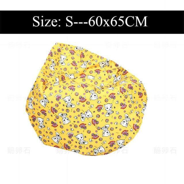 Vibrant Cotton Bean Bag Lounge Chairs