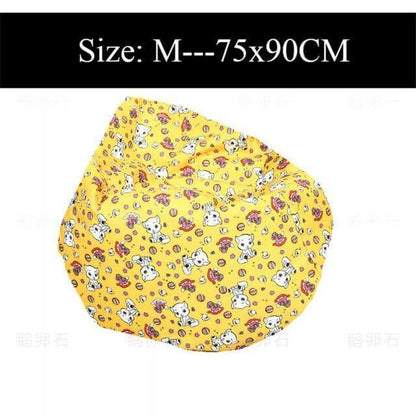 Vibrant Cotton Bean Bag Lounge Chairs