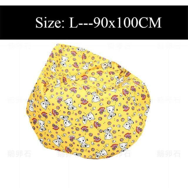 Vibrant Cotton Bean Bag Lounge Chairs