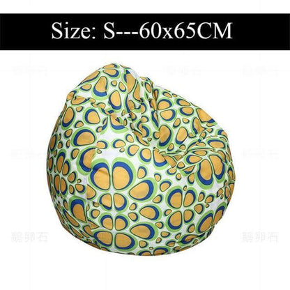 Vibrant Cotton Bean Bag Lounge Chairs