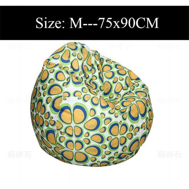 Vibrant Cotton Bean Bag Lounge Chairs