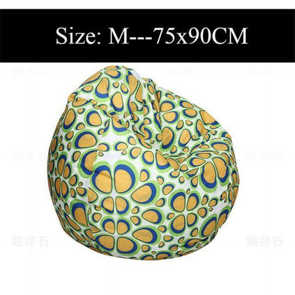 Vibrant Cotton Bean Bag Lounge Chairs