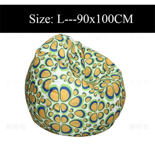 Vibrant Cotton Bean Bag Lounge Chairs