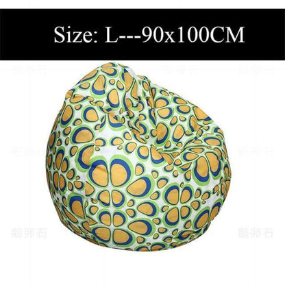 Vibrant Cotton Bean Bag Lounge Chairs