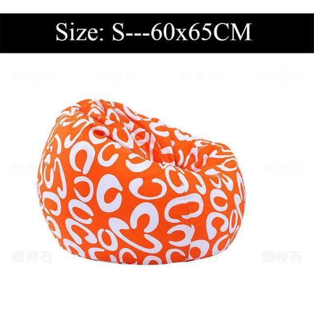 Vibrant Cotton Bean Bag Lounge Chairs