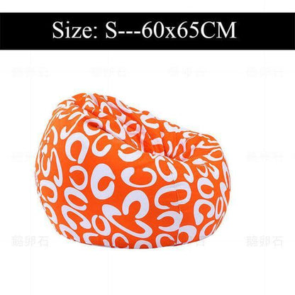 Vibrant Cotton Bean Bag Lounge Chairs