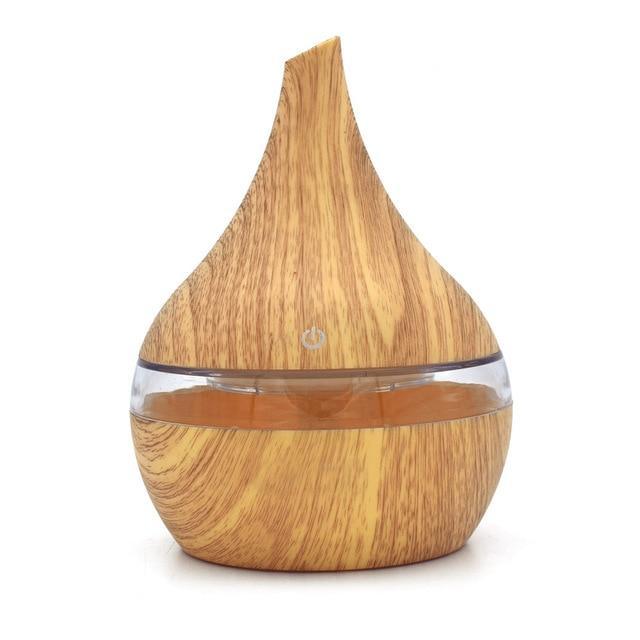 Aromatic Wooden Ultrasonic Cool Mist Diffuser - Luxicro