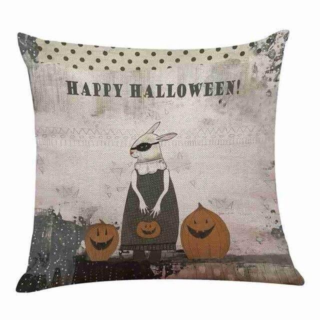 Cozy Fall Pumpkin Print Pillow Covers