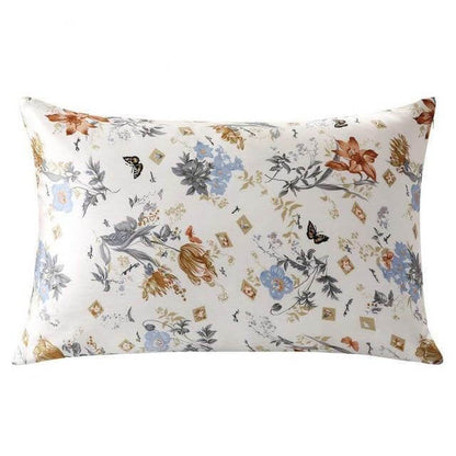 Colorful Soft Silk Throw Pillow Covers