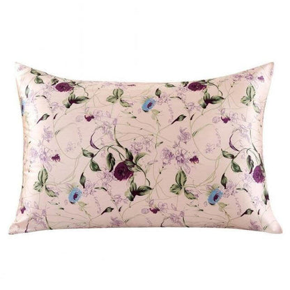 Colorful Soft Silk Throw Pillow Covers