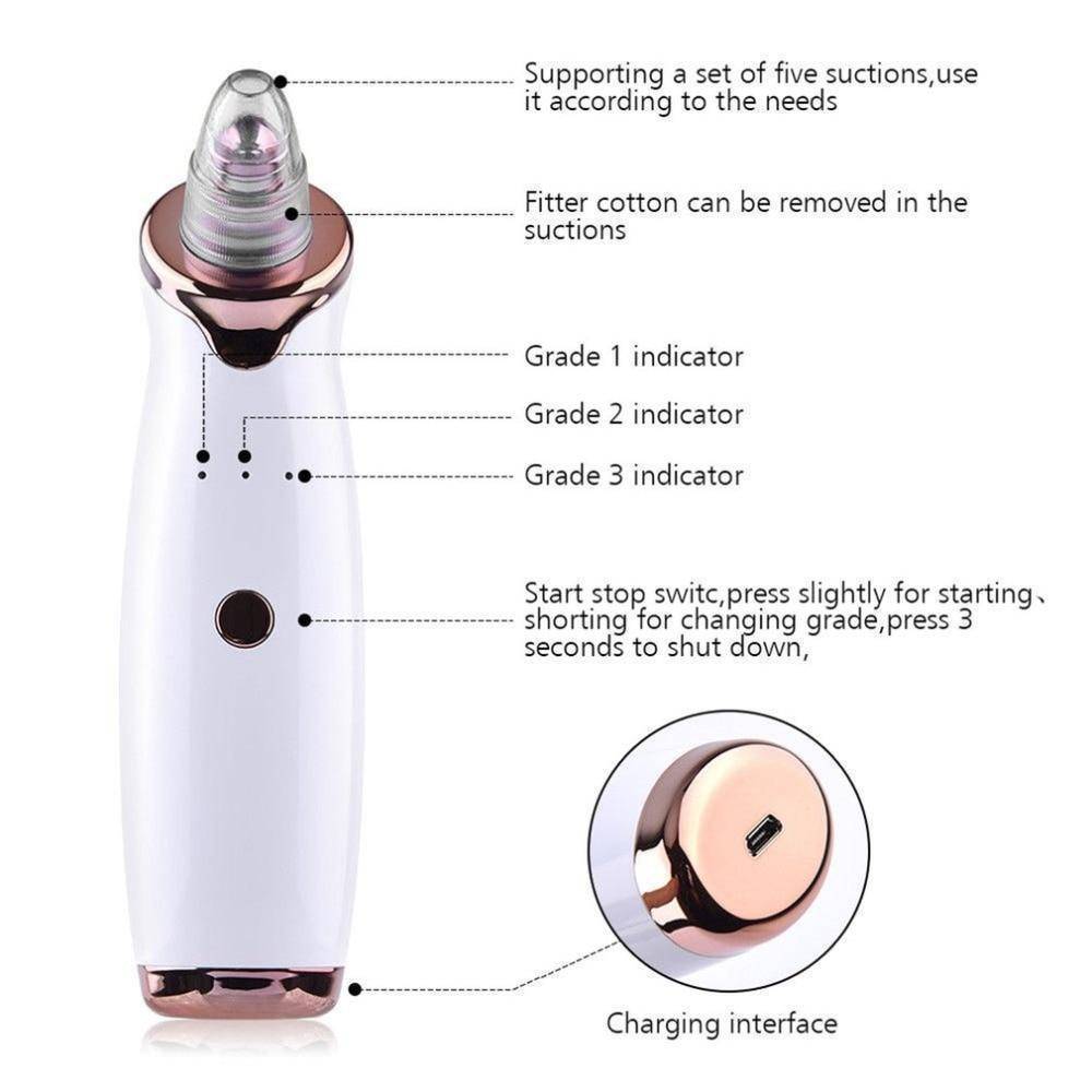 Deep Cleansing Blackhead Removal Facial Care Device