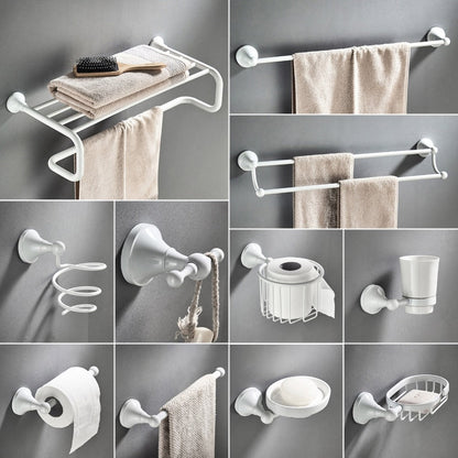 Compact Bathroom Shelf Organizer Set - Luxicro
