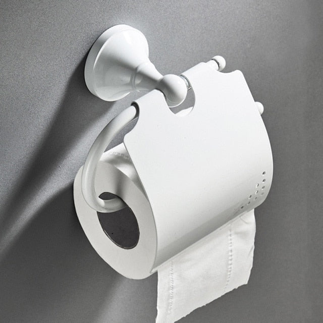 Compact Bathroom Shelf Organizer Set