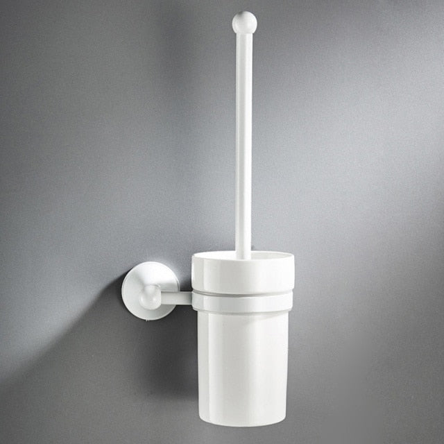 Compact Bathroom Shelf Organizer Set