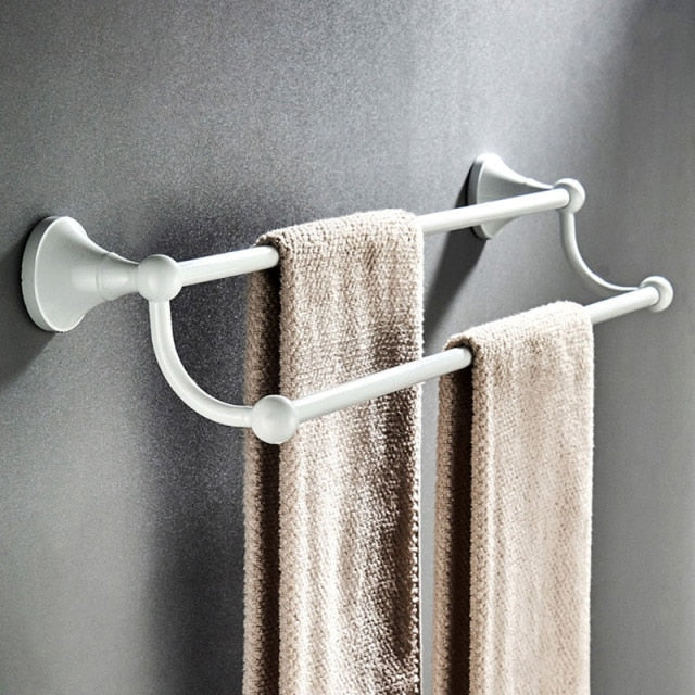 Compact Bathroom Shelf Organizer Set