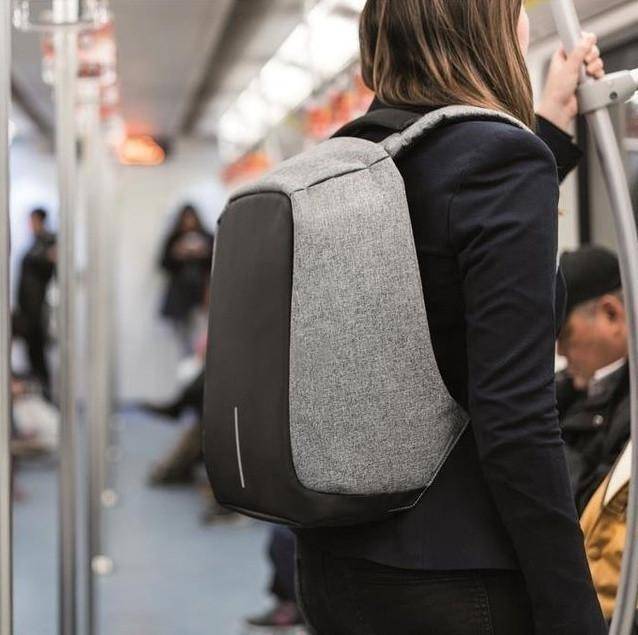 Practical Laptop Bag with USB Charger and Secure Pocket