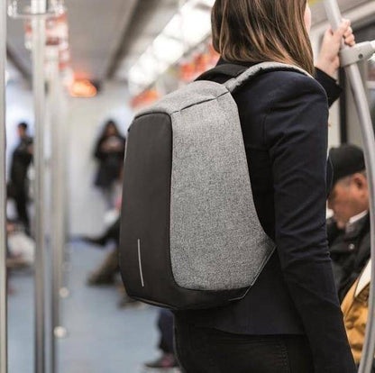 Practical Laptop Bag with USB Charger and Secure Pocket