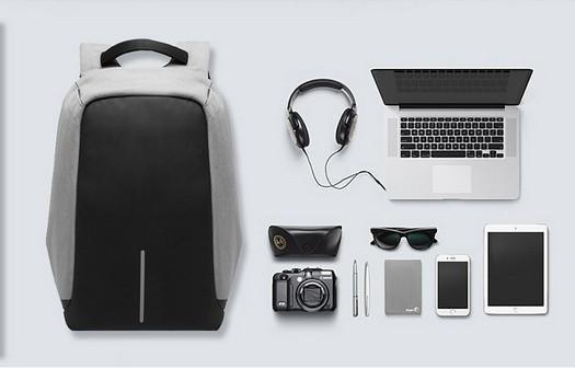 Practical Laptop Bag with USB Charger and Secure Pocket